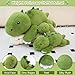 SQEQE Weighted Stuffed Animals Dinosaur Plush Weighted Stuffed Animals Dino Plushies for Cozy Comfort Soft TRex Pillow Toy for Kids Adults Valentines Birthday Gifts 236 Inch 38 Lbs - Image 4