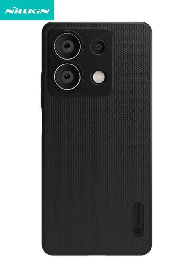 Nillkin Redmi Note 13 5G Case, Frosted Ultra Thin Phone Case for Redmi Note 13, Shockproof Drop Proof Anti-Scratch  Slip Dual Layer Tough Back Cover for Xiaomi Redmi Note 13 5G, Black - Image 1
