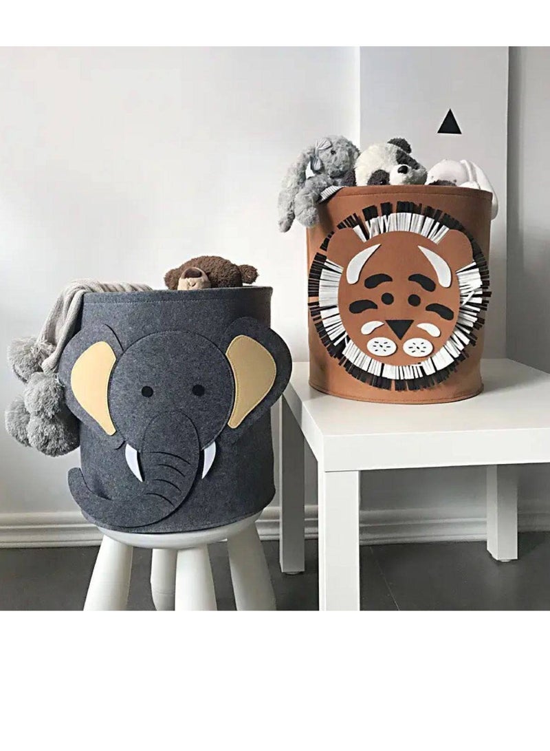 باسكت غسيل وسلة ألعاب أشكال ديزني أضيفي لمسة من المرح والنظام لغرفة أطفالك مع سلال الغسيل والألعاب المستوحاة من شخصيات ديزني المحببة. - Image 1