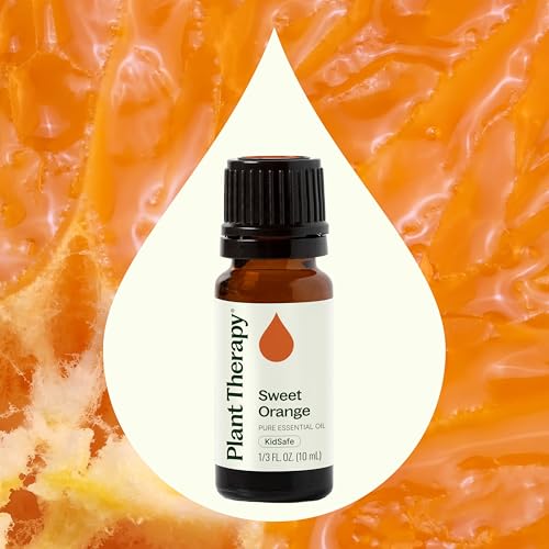 Plant Therapy Sweet Orange Essential Oil 100% Pure, Undiluted, Natural Aromatherapy, Therapeutic Grade 10 mL (1/3 oz) - Image 3