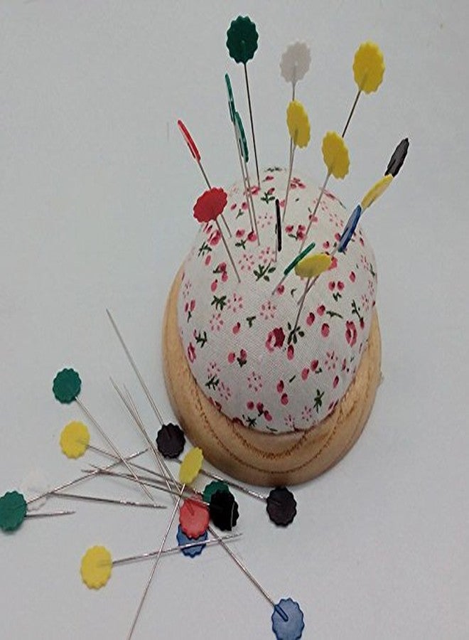 سيوينج علبتان من دبابيس رأس الزهرة (200 قطعة) للخياطة، وحفلات الزفاف، والتطريز، وأعمال الترقيع، والإكسسوارات - Image 3