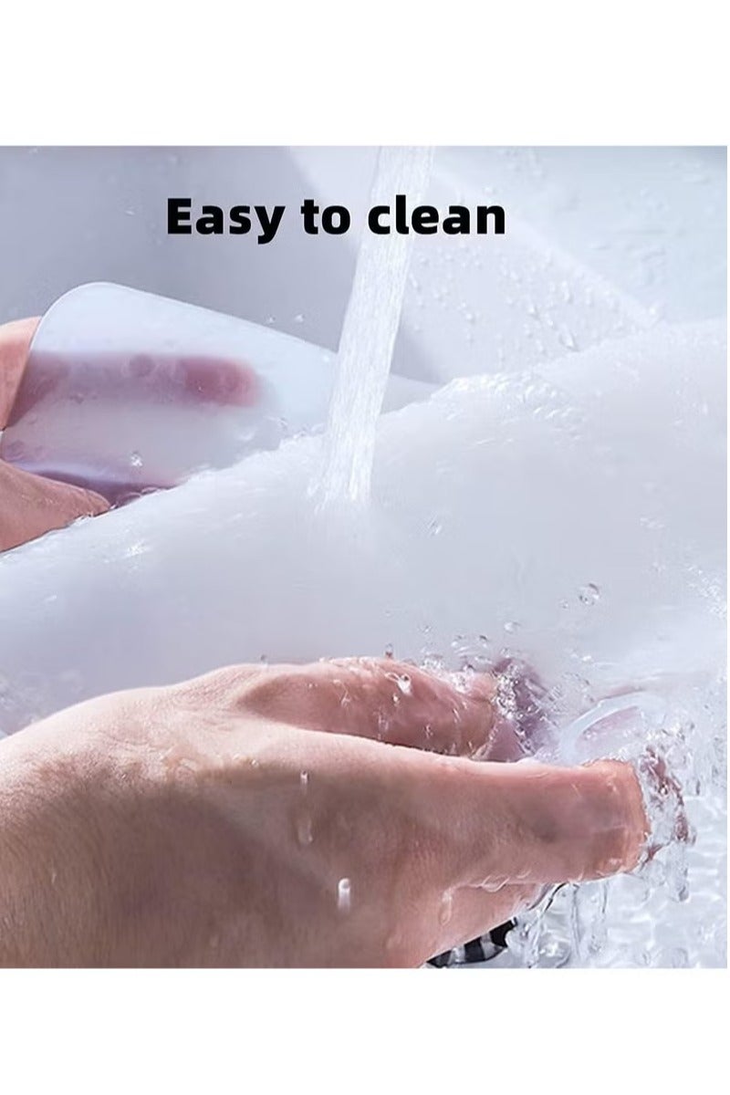 Hoasis 4 Pcs Tub Stopper Floor Anti-Odor Mat, Drain Cover for Shower Floor, Kitchen Seal, for Kitchen, Laundry, Toilet and Else - Image 3