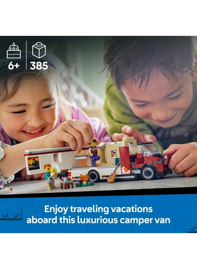 LEGO Lego City Holiday Adventure Camper Van 60454 (385) Pieces  - Image 3