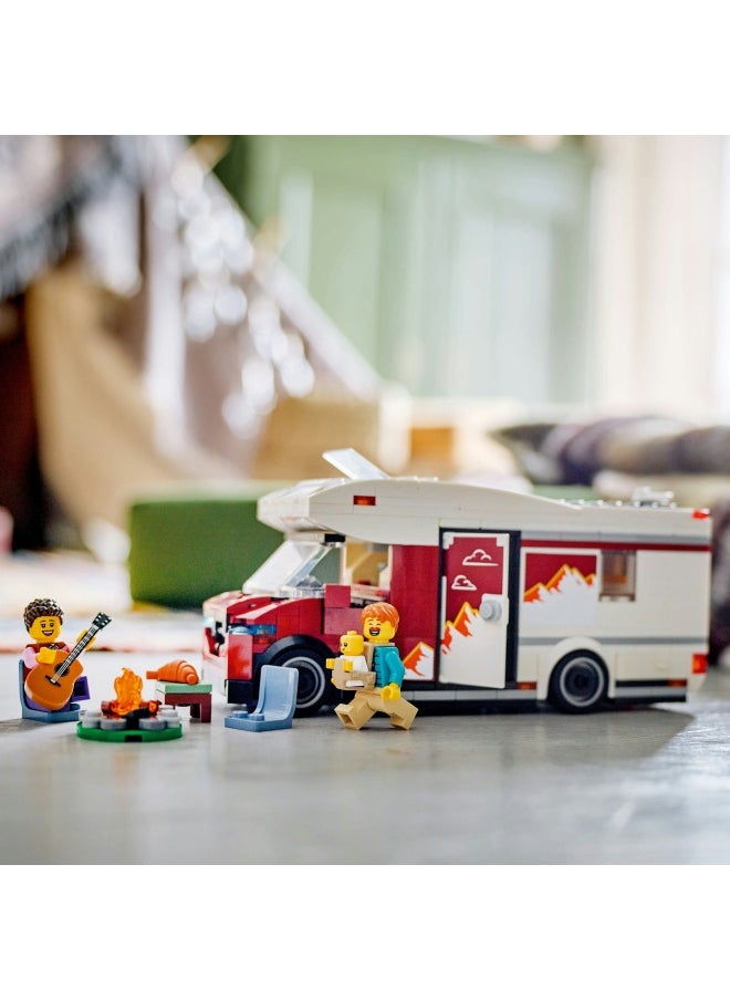 LEGO City Holiday Adventure Camper Van Toy - Creative Building Toys for 6+ Year Old Boys & Girls - Includes 3 Minifigures & Accessories - Gift Ideas for Birthdays & Holidays - 60454 (385 pieces)  - Image 5