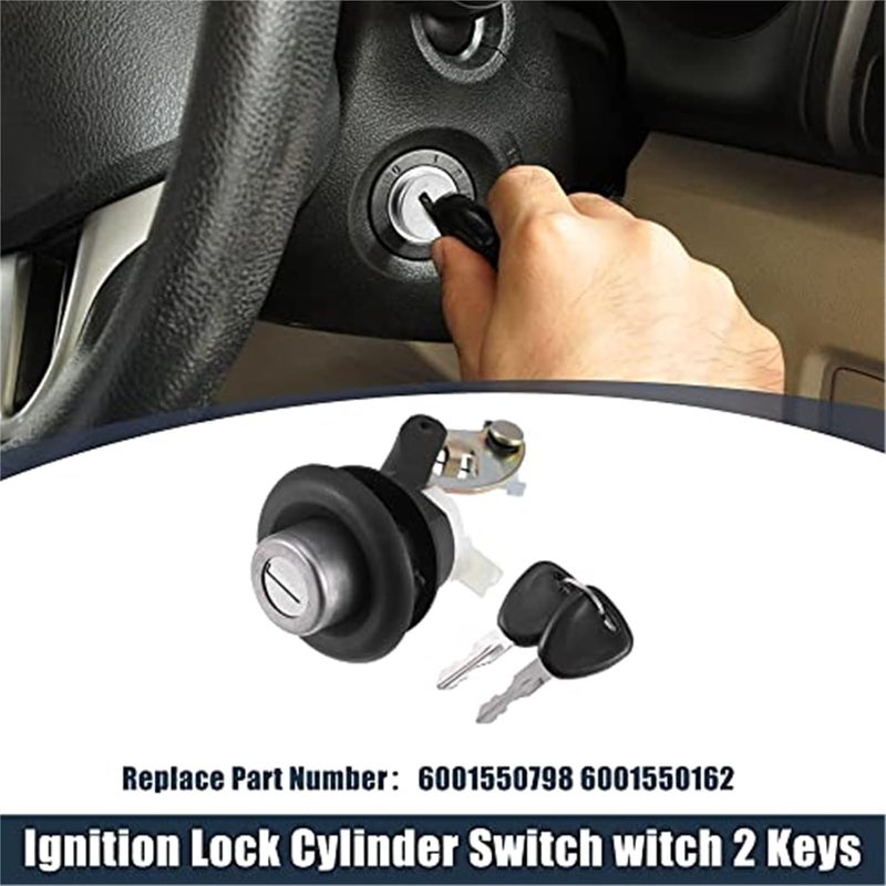 Yurefax Ignition Switch Lock Cylinder with Keys - Image 3