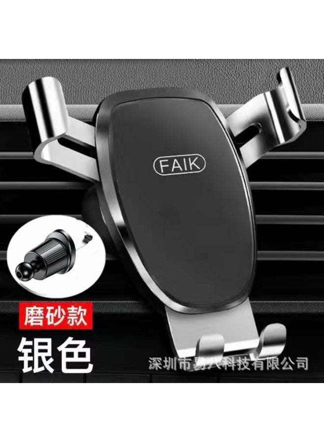 Mobile Phone Holder Air Outlet Gravity Sensor Car Mobile Phone Holder Car Mobile Phone Holder Triangle Gravity Mirror Holder - Image 2