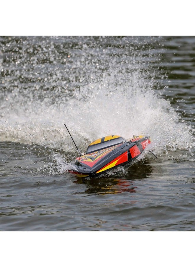 Pro Boat Sonicwake V2 36" Self-Righting Brushless RC Boat Deep-V RTR Batteries and Charger Not Inccuded Black PRB08032V2T1 - Image 5