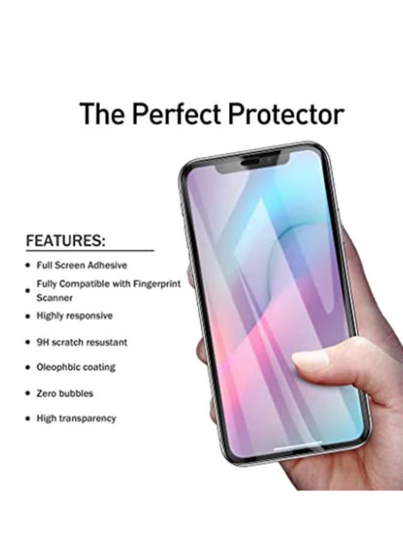 جلاس لاصقة حماية للشاشة من الزجاج المقوى لهاتف أبل آيفون 11 - Image 2