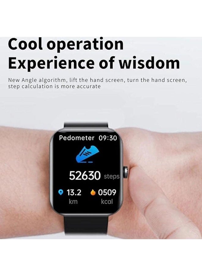 F57l Blood Glucose Monitor All Day Watch Heart Rate and Blood Pressure Monitor Bluetooth Fashion Smart Watch Blood Pressure Oxygen Monitor - Image 4