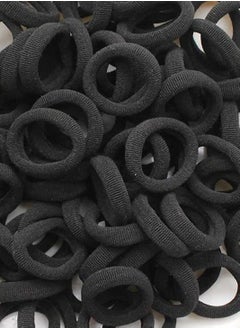 GoodBuy Girly black school elastic hair bobbles ties, 50 pieces  - Image 2