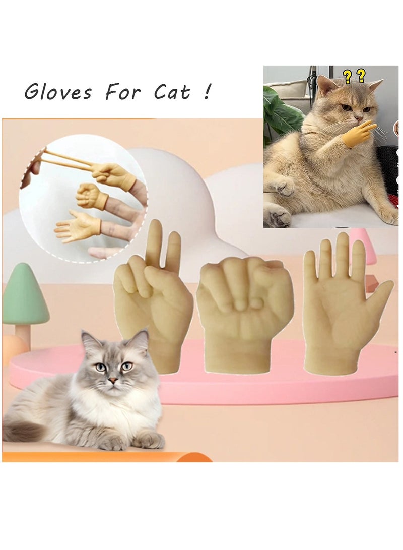 Furtey Pet Toy, Finger Gloves for Cat, Suitable for Tiktok Videos Filming - Image 1