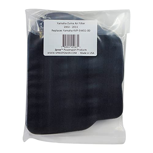 Spree Compatible/Replacement air filter for Yamaha Zuma 50 YW50 (2002-2011) - Image 2