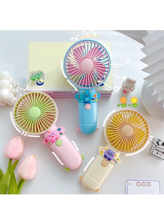 Ocean Portable USB Mini Rechargeable Quiet Handheld Fan - Image 3