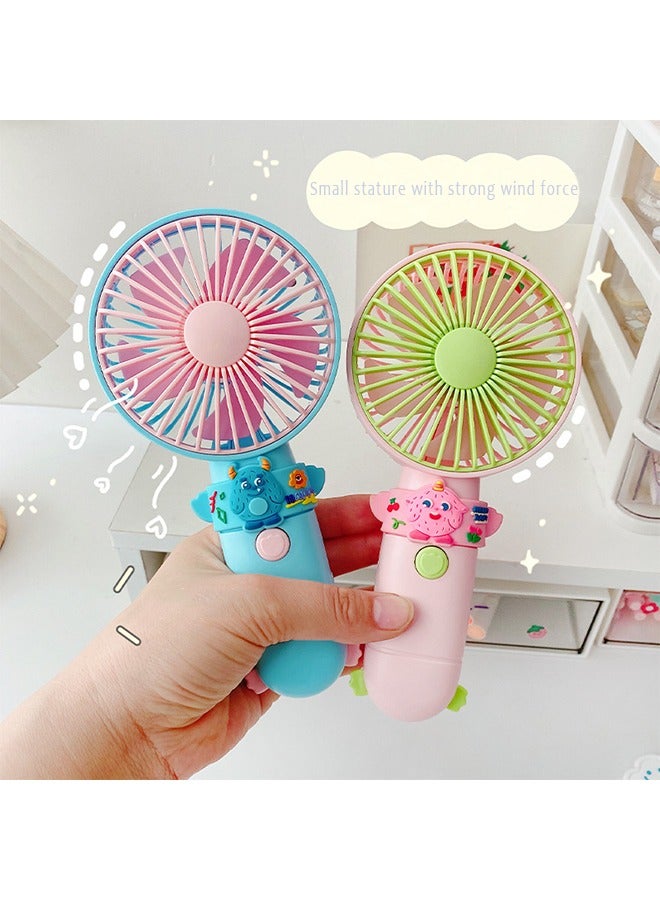 Ocean Portable USB Mini Rechargeable Quiet Handheld Fan - Image 2