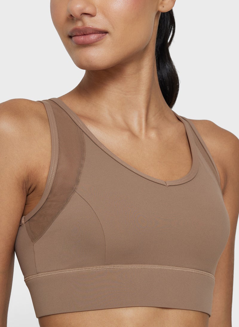 فورورد حمالة صدر رياضية بشبك خلفي وإغلاق - Image 3