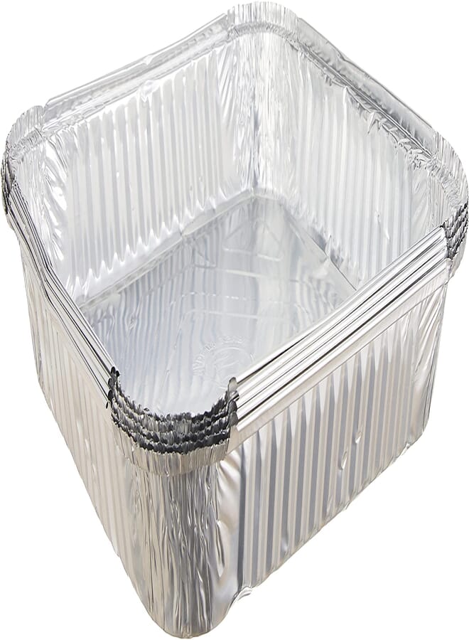 Sila Sella rectangle aluminum foil plates