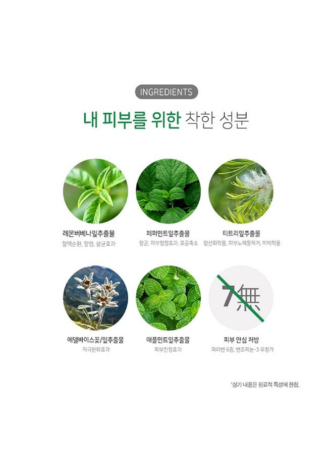 جاشينا ستوري غسول الوجه الكوري برغوة التنظيف بنكهة النعناع من غاشينا ستوري (مجدد)، منظف الوجه الكوري ينعش البشرة المعرضة لحب الشباب 130 جم/4.58 أونصة كوايلنارا (عبوة واحدة) - Image 3