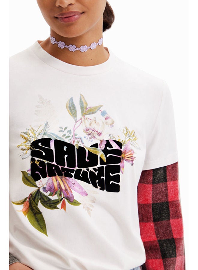 DESIGUAL تي شيرت "احفظ الطبيعة"  - Image 3