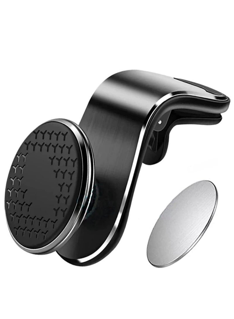 ELTRAZONE Car Phone Holder, Universal Car Air Vent Mobile Phone Holder, 360 Degree Rotating Universal Magnetic Car Mount Holder, Magnetic Mobile Phone Holder - Image 1