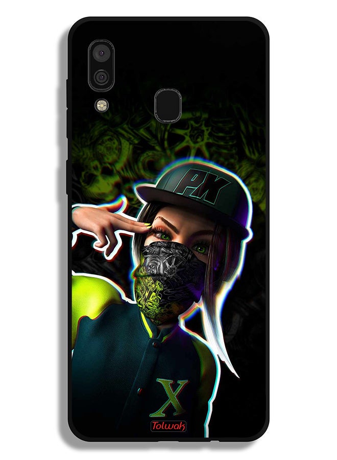 Tolwak Samsung Galaxy A30 Protective Case Cover Girls Aesthetic Art - Image 1