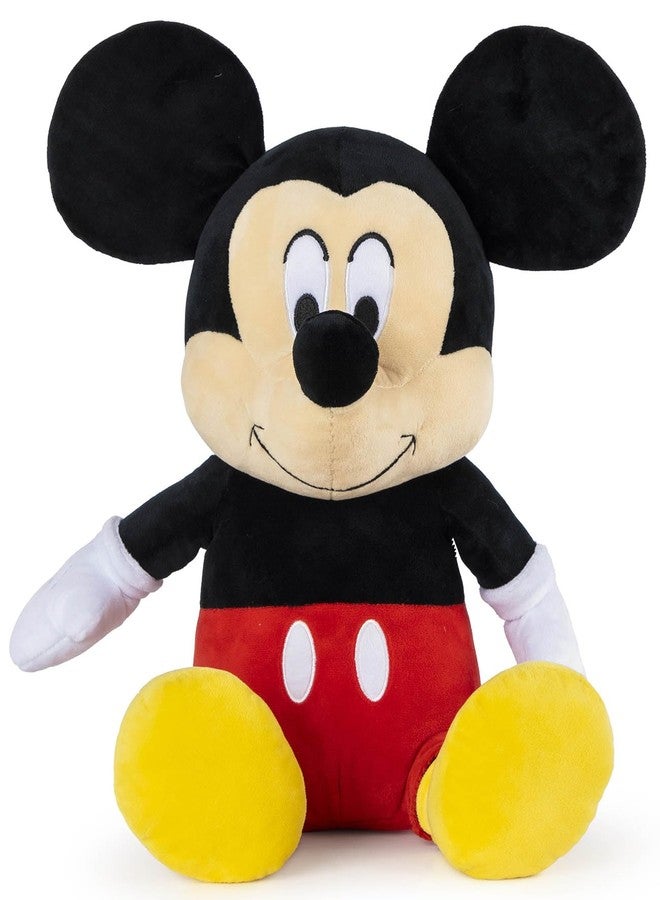 Jay Franco Disney Mickey Mouse Plush Pillow Buddy - Super Soft Character Pillow - Polyester Microfiber - 17 Inches - Image 1