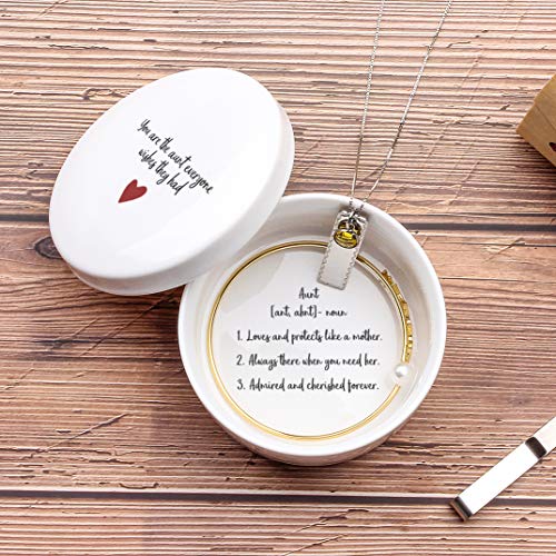 kullder Auntie Gift from Niece, Mother's Day from Nephew, Best Aunt Birthday Gift, Christmas Auntie Birthday Keepsake Box with Blessing - You are the Aunt that Everyone Wishes They Had - Image 2
