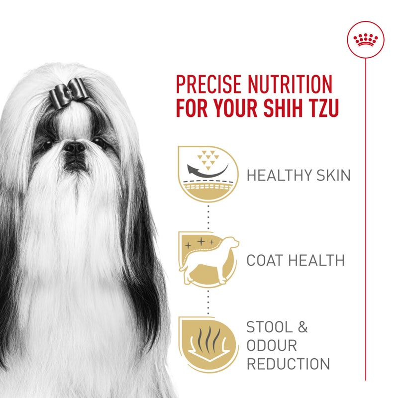 Royal Canin Breed Health Nutrition Shih Tzu Adult Dry Dog Food, 2.5 lb Bag - Image 3