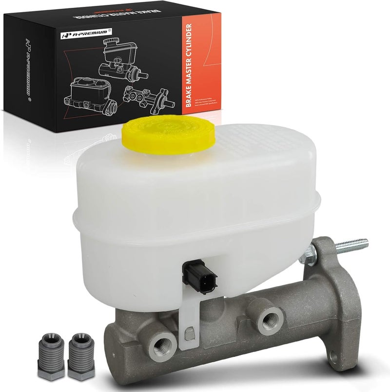 A-Premium Brake Master Cylinder with Reservoir and Sensor - Image 1