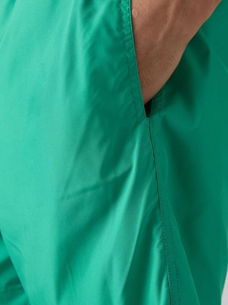 Tommylife Emerald Green TOMMY Men's Pull-On One-Piece Shorts Set for Men | Best Price UAE
