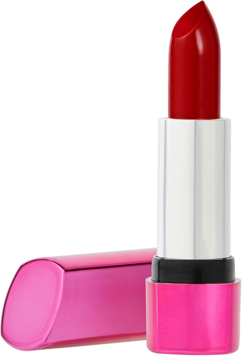 Sleek MakeUP Luxe Lip Satin Lipstick Highly Pigmented Hydrating Creamy Formula 100 Vegan Infatuated Red