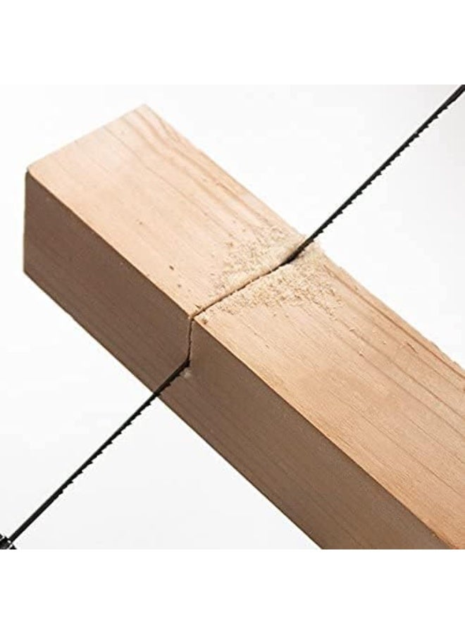 KAKURI KAKURI Coping Saw Coping Frame and 5 Replacement Blades Set (Woodworking, Wood Board, Plastic, and Metal Cutting Blade)  - Image 2
