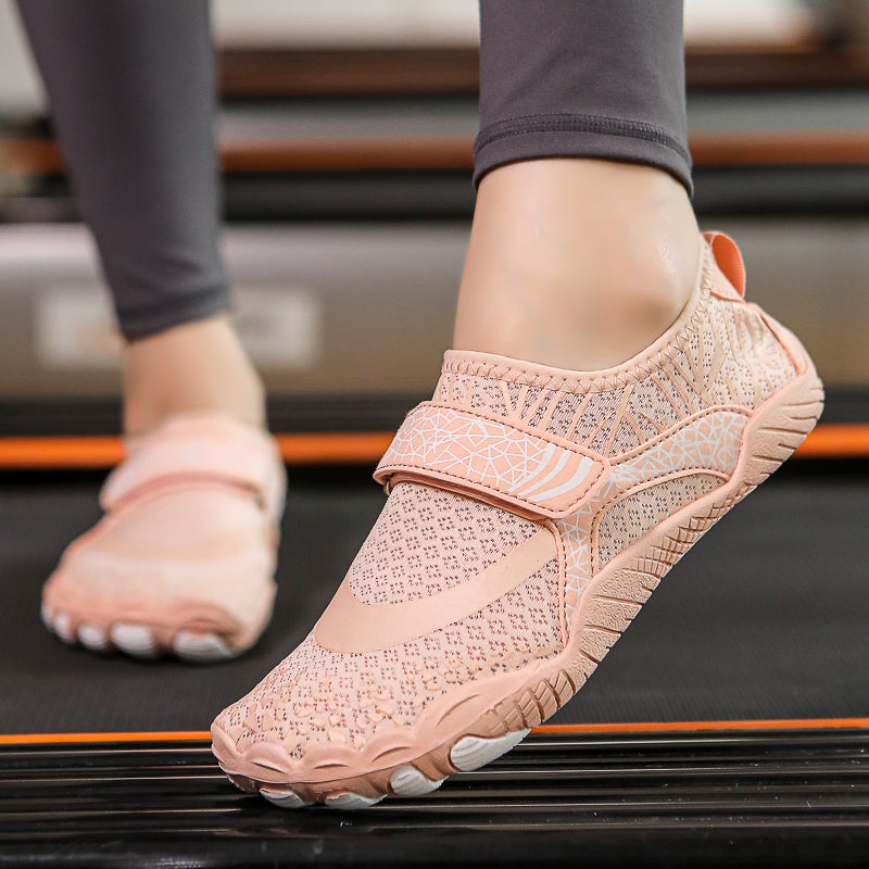 Cushioned Fitness Shoes for Yoga  Running CK212 lotus root powder 