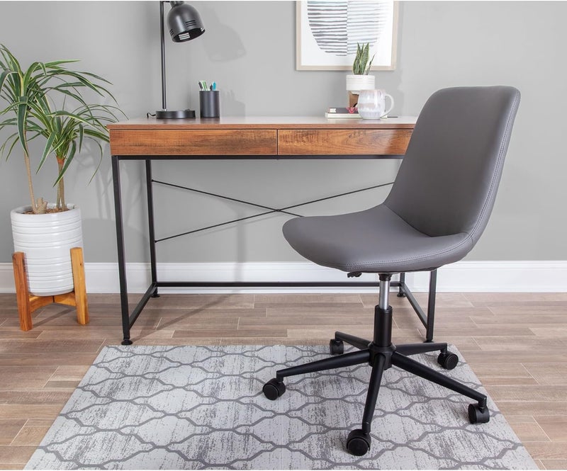 Realspace Realspace Designer Chair Mat 36W x 48D Gray  - Image 2
