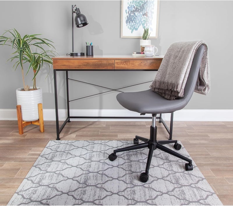 Realspace Realspace Designer Chair Mat 36W x 48D Gray  - Image 5
