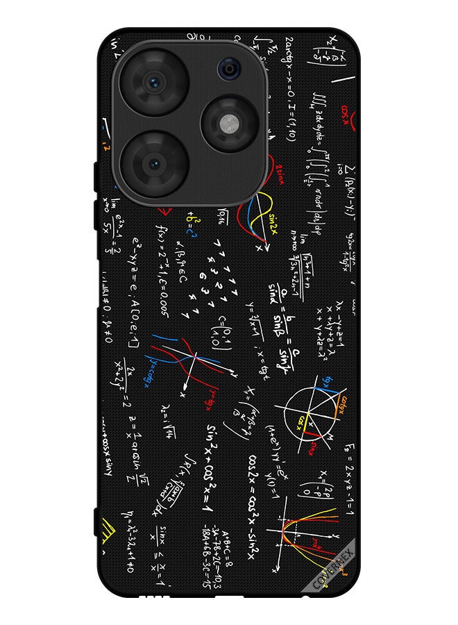 Covernex Protective Case Cover For Tecno Spark 10 Pro Maths Mystery - Image 1