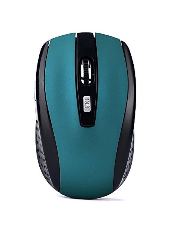 Generic 2.4GHz Wireless Gaming Mouse, Portable Office Optical Mouse, 6 ons, Max 10 Meters Operating Distance, Lightweight, Save Power, for Laptop, Computer, PC, Notebook, Desktop, Blue  - Image 3