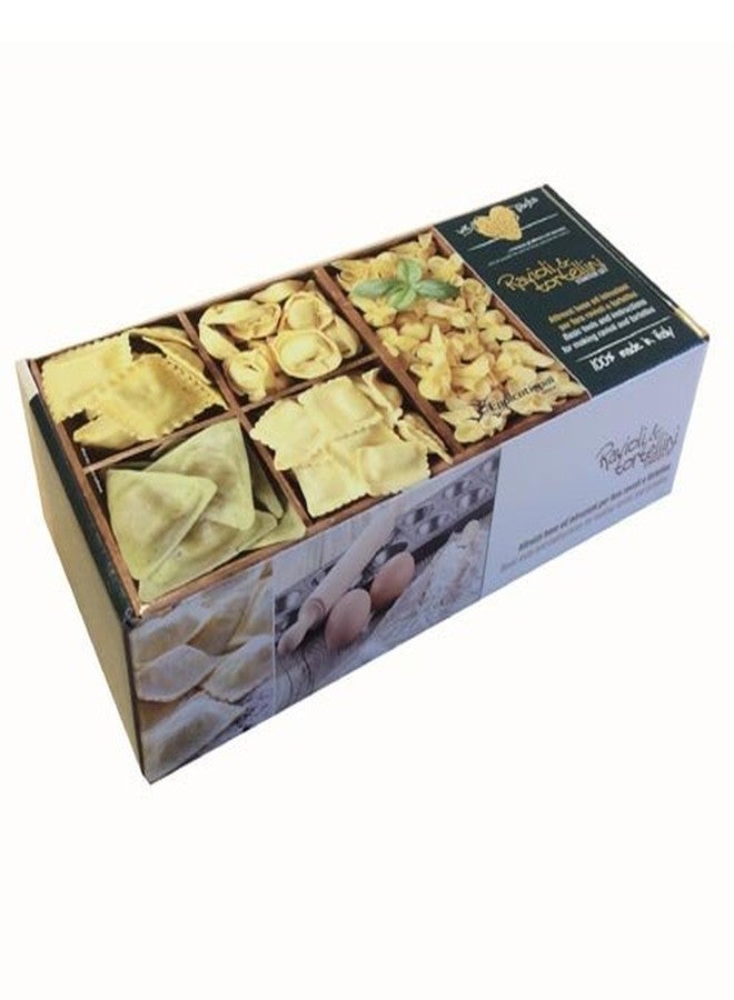 Eppicotispai 8-Piece Raviolli and Tortellini Starter Set, Cream - Image 2