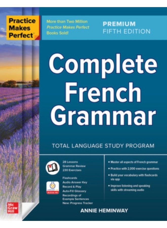 Practice Makes Perfect Complete French Grammar Premium Fifth Edition - Paperback