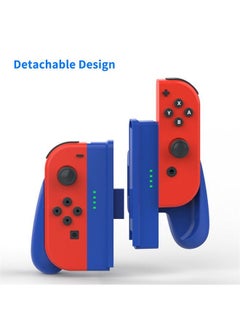 Flash Hawk Joy-Con Comfort Grips for Nintendo Switch Controller,Joy-Con Controller Holder Blue  - Image 3