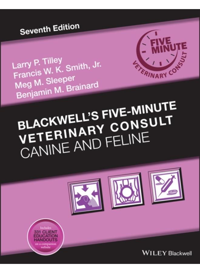 Blackwell's Five-Minute Veterinary Consult : Canine and Feline