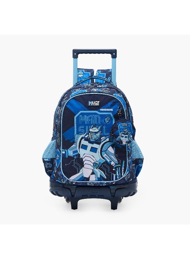 Must 17.3 Inch-Robot-Trolley Bag-2 Cmprts- (Polyester) Multicolor \ 34?20?44 - Image 1