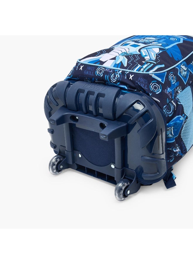 Must 17.3 Inch-Robot-Trolley Bag-2 Cmprts- (Polyester) Multicolor \ 34?20?44 - Image 4