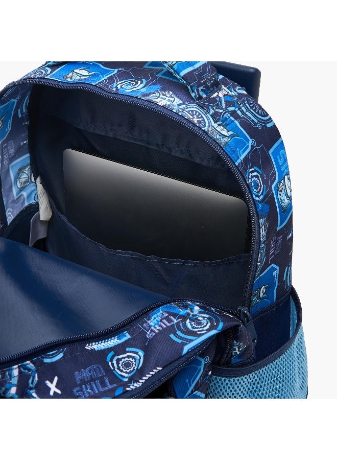Must 17.3 Inch-Robot-Trolley Bag-2 Cmprts- (Polyester) Multicolor \ 34?20?44 - Image 3