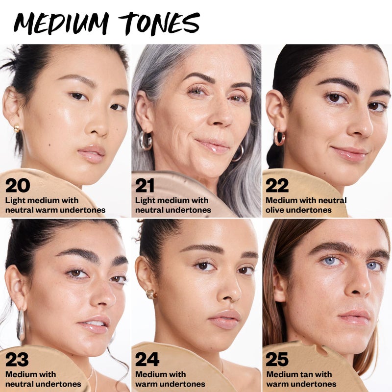 Kosas BB Burst Tinted Face Gel Cream - Supports Healthy Collagen, Smoothes Skin, Hydrates & Moisturizes - Lightweight Buildable Coverage - Medium Neutral 23, (1 Oz/30 ML) - Image 3