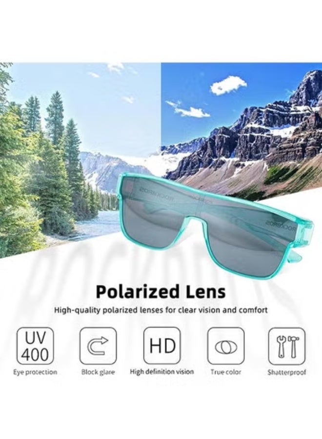 ROCKBROS Polarized Fit Over Glasses Sunglasses 100% UV400 Protection for Men Women,Wrap Around Sunglasses for Driving  Cycling - Image 3