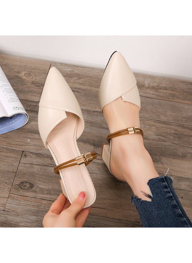 Rup Art Women’s Slip-On Pump Shoes – Fashion Block Heel Office Dress Shoes – Comfortable Daily Wear High Heelsw  - Image 4