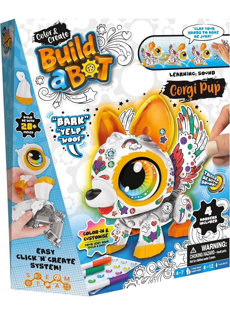 Goliath Build a Bot Colour  Create Large Corgi Pup  Build Your Own Robotic Pet  - Image 5