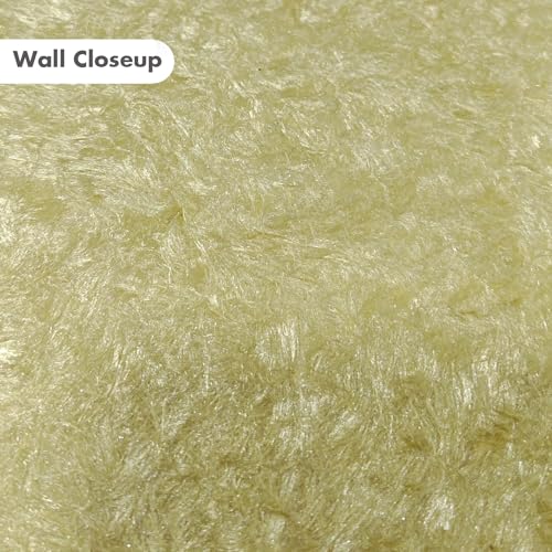 ALOXE Liquid Wallpaper for Walls Décor (1kg) | Easy to Apply Plant Based Eco Friendly Wall Décor with 55sqft Coverage New Age Seam Less Finish Decorative Wall Covering (ArtLine-B-054-Golden Yellow) - Image 4