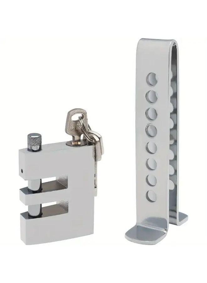 Heavy Duty Stainless Steel Anti Theft Brake Clutch Lock Automotive Security Tool - Image 2