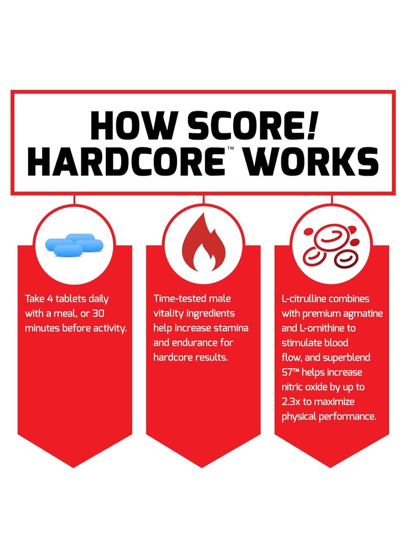 Force Factor - SCORE! Hardcore - 60 Tablets - Image 1
